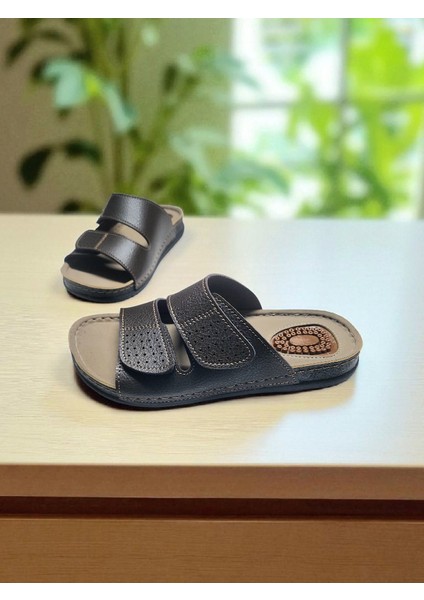 Çift Cırtlı Ayarlanabilir Topuk Dikeni Jelli Ev ve Dışarı Terliği fiyatları