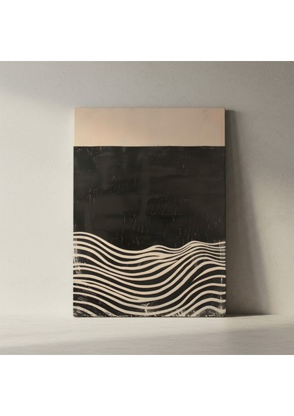Soyut Dalga Desenli Modern Sanat Tablosu fiyatları