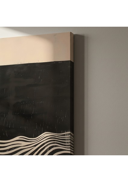 Soyut Dalga Desenli Modern Sanat Tablosu indirimleri
