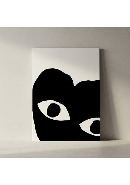 Soyut Gözler Dark Modern Sanat Tablosu fiyatları