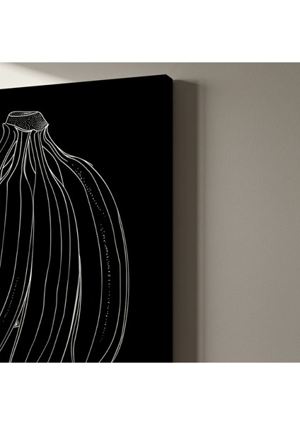 Minimalist Muz Illüstrasyon Tablosu indirimleri