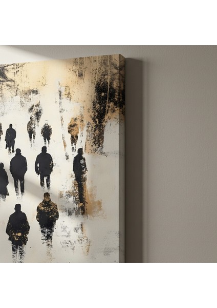 Soyut Insan Silüetleri Soyut Sanat Tablosu indirimleri