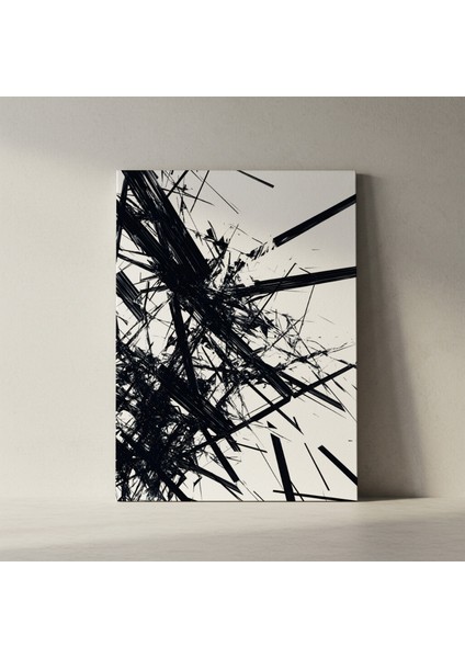 Karanlık Soyut Sanat Tablosu fiyatları