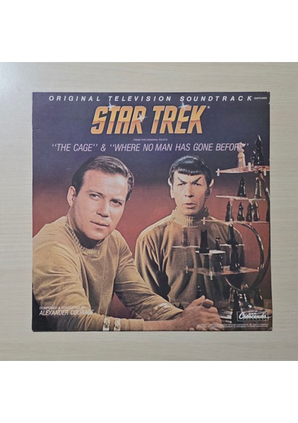- From The Original Pilots: "the Cage" & "where No Man Has Gone Before" - Soundtrack - 1985 - Dönem Baskı Plak - Longplay - Lp