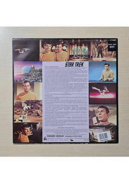 - From The Original Pilots: "the Cage" & "where No Man Has Gone Before" - Soundtrack - 1985 - Dönem Baskı Plak - Longplay - Lp fiyatları