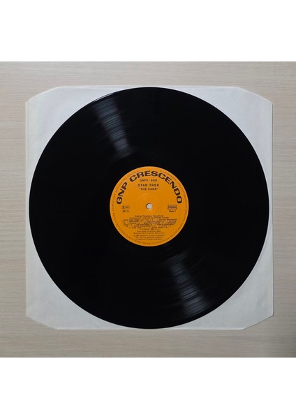 - From The Original Pilots: "the Cage" & "where No Man Has Gone Before" - Soundtrack - 1985 - Dönem Baskı Plak - Longplay - Lp modelleri