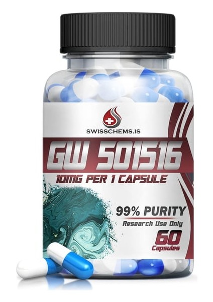 GW-501516 Cardarine 60 Kapsül 10 mg