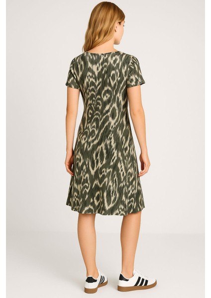 2 Adet Dökümlü Rahat Kalıp Günlük Penye Kumaş Elbise fırsatları