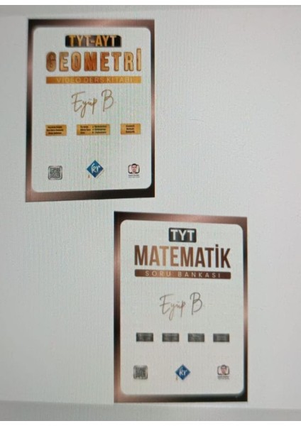 Eyüp B. Tyt Ayt Geometri Video Ders Kitabı ve Tyt Matematik Soru Bankası Seti