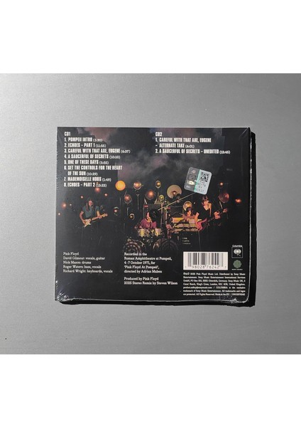 Pink Floyd - At Pompeii Mcmlxxıı CD (2025 Üretim, Ambalajında) fiyatları