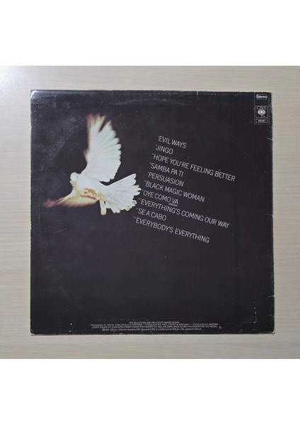 - Santana's Greatest Hits - 1974 - Dönem Baskı Plak - Longplay - Lp fiyatları