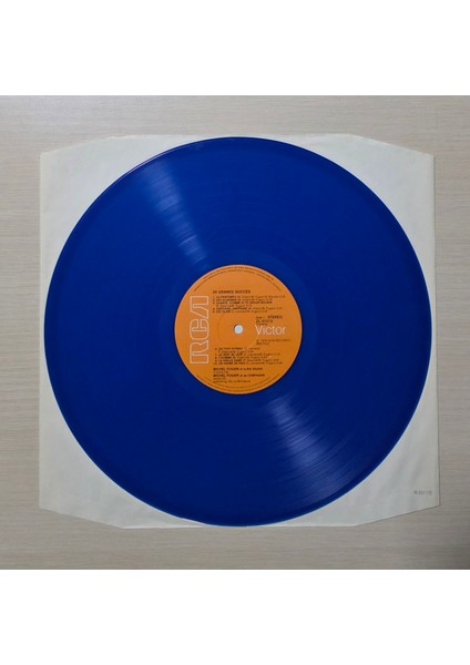 Michel Fugain - 20 Grands Succes - ***özel, Mavi Renkli Plak*** - 1978 - Dönem Baskı Plak - Longplay - Lp modelleri