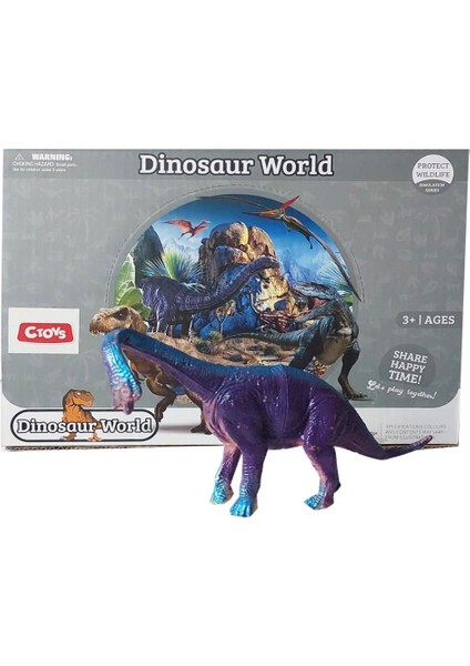 Oyuncak Dinozor Figürleri 10 Lu CTOY-BY568-80E