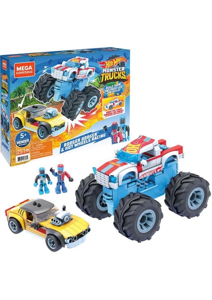Mega Construx Hot Wheels Monster Ikili Yarış Paketi MTL-GYG22