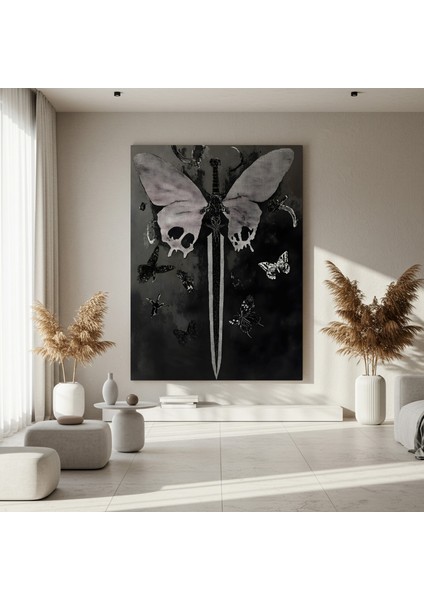 Karanlık Romantizm Soyut Sanat Tablosu fırsatları