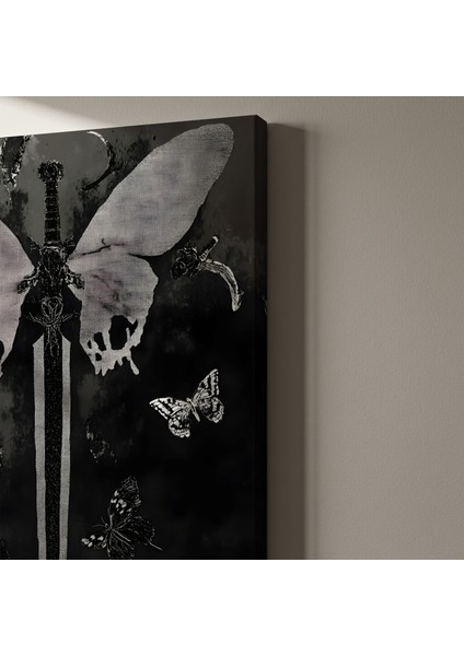 Karanlık Romantizm Soyut Sanat Tablosu indirimleri