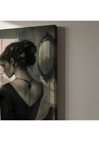 Melankoli ve Kuş Illüstrasyon Tablosu indirimleri