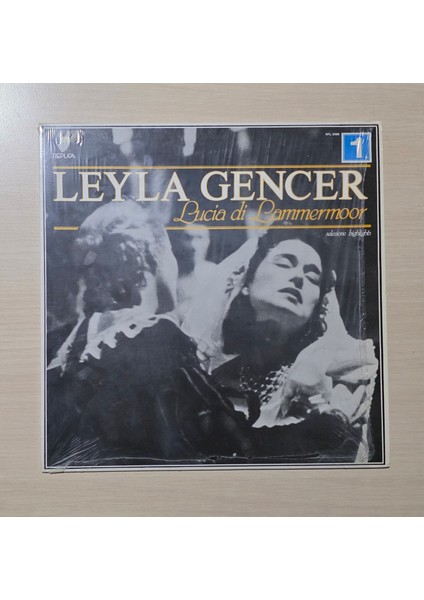 Leyla Gencer - Lucia Di Lammermoor -1980 - Dönem Baskı Plak - Longplay - Lp