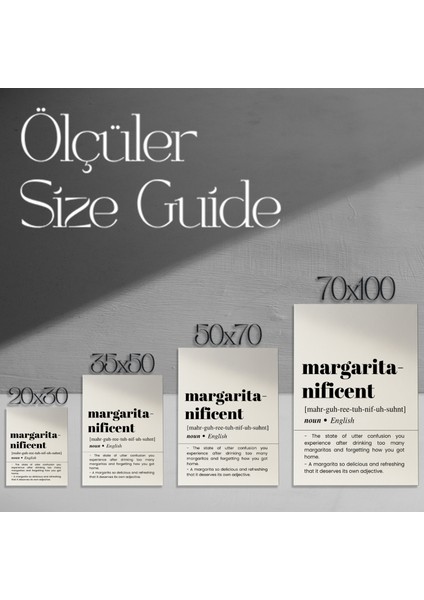 Margarita-Nificent Kokteyl Tanımı Tablosu modelleri