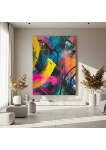 Soyut Ekspresyonist Akrilik Tablo fırsatları