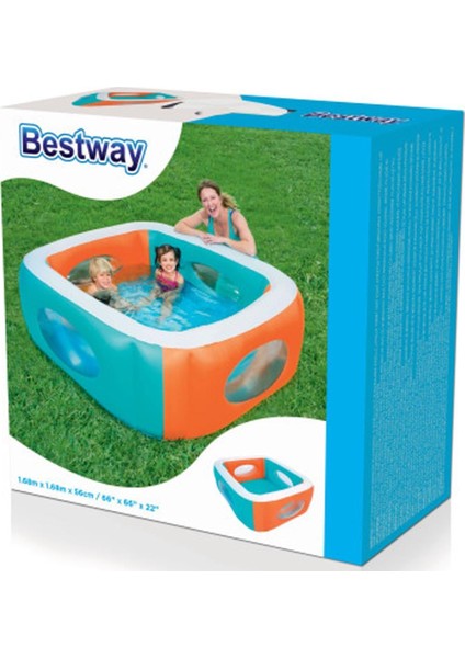 Havuz Pencereli Kare 168X58 cm KZLD-BW51132