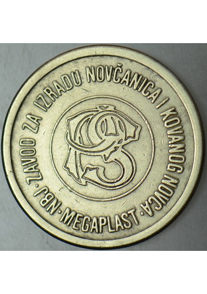 Yugoslavya Telefon Jetonu Ptt A. 23 mm Çapında. fiyatları