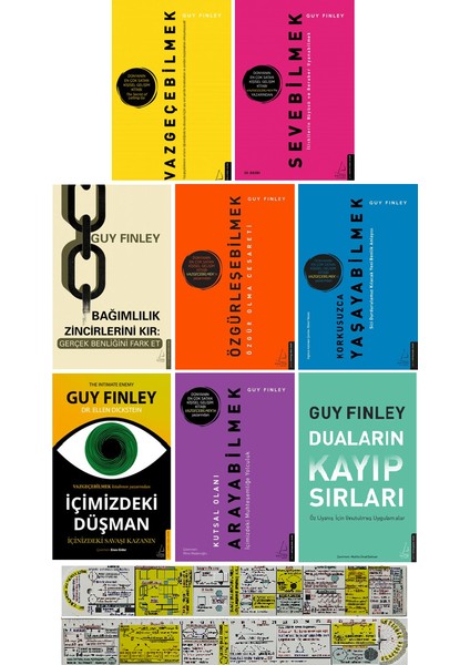 Guy Finley 8 Kitap Set + Mat. Öğreten Cetvel