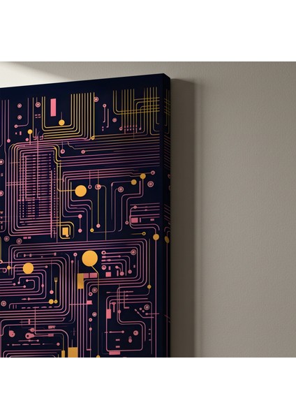 Soyut Elektronik Devre Tablosu indirimleri