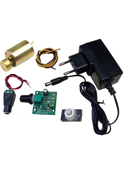 Kutulu 3 In 1 Titreşim Motoru Hız Kontrol Deney Seti (3 Devre) - Öğrenci Elektrik Devresi fiyatları