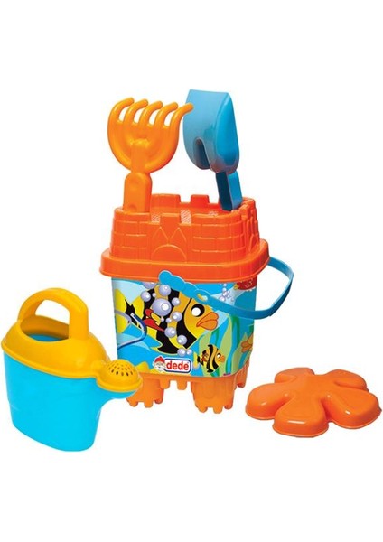 Oyuncak Resimli Küçük Kale Kova Set 03092
