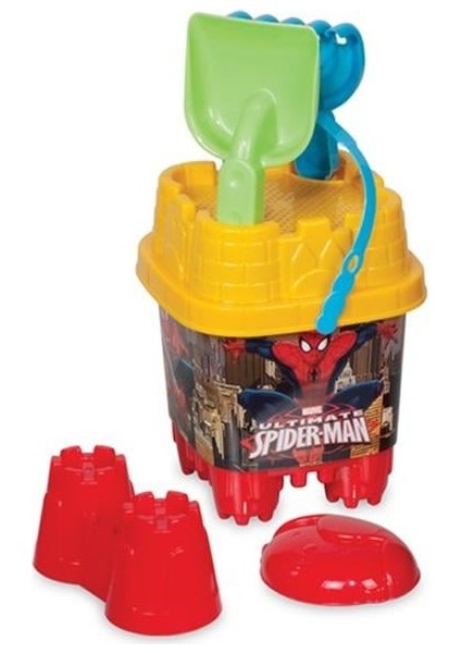 Dede Oyuncak Spiderman Küçük Kale Kova Set 01570