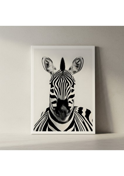Şık Zebra Portresi Tablosu fiyatları