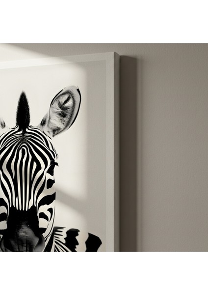 Şık Zebra Portresi Tablosu indirimleri