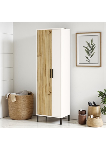 Çok Amaçlı Dolap Vileda Banyo Dolabı Beyaz modelleri