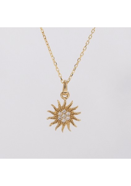 Minimalist Güneş Kolye 14 Ayar fırsatları