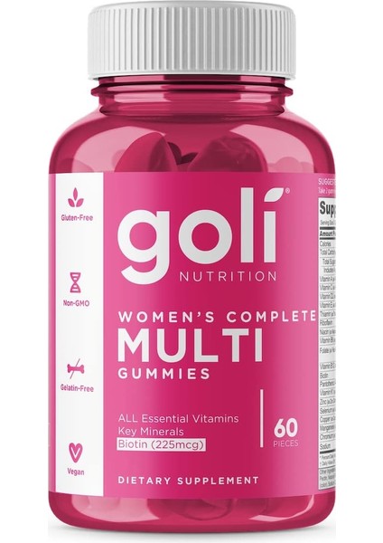 Women's Complete Multi 60 Gummies