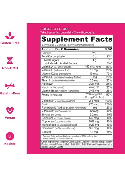 Women's Complete Multi 60 Gummies fiyatları