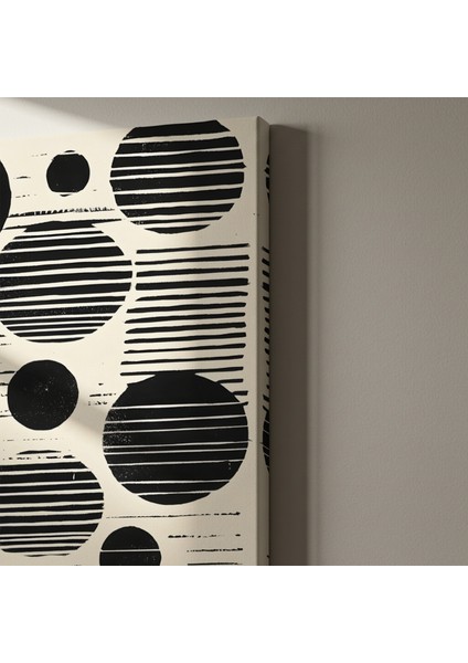 Soyut Geometrik Çizgiler ve Daireler Tablosu indirimleri