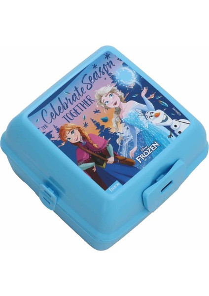 Beslenme Kabı, Frozen Elsa Açık Mavi Beslenme Kabı, Beslenme Kutusu 43650