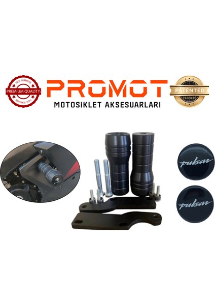 Motosıklet Koruma Bajaj Pulsar Rs 200 Koruma Takozu