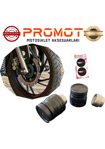 Motosıklet Koruma Rks Freccia Ön Aks Koruma Takozu