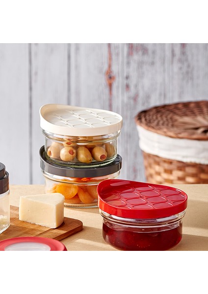 Cam Saklama Kabı Qlux Cam Saklama Kabı 415 cc