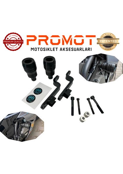 Motosıklet Koruma Cf Moto 250 Sr Koruma Takozu