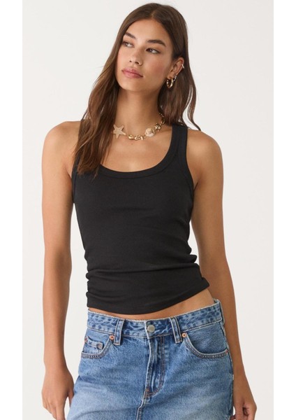 Bayan Fitilli Görünümlü Atlet