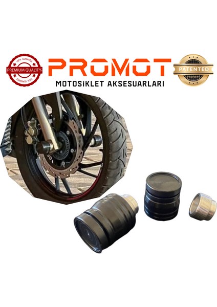 Motosıklet Koruma Arora mt 125 Ön Aks Koruma Takozu