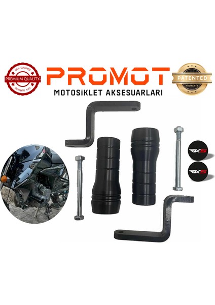 Motosıklet Koruma Rks R125 Koruma Takozu
