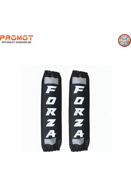 Honda Forza Beyaz Amortisör Kılıfı Reflektörlü