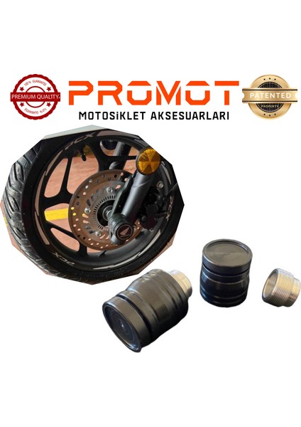 Motosıklet Koruma Honda Pcx 125 / 150 Ön Aks Koruma Takozu