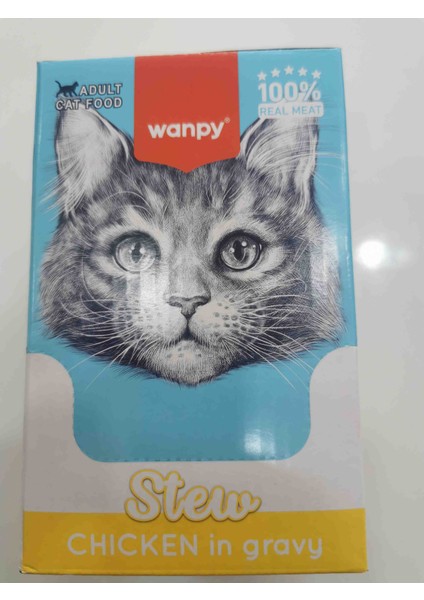 70GR Pouch Tavuklu Yaş Kedi Maması 10 Adet