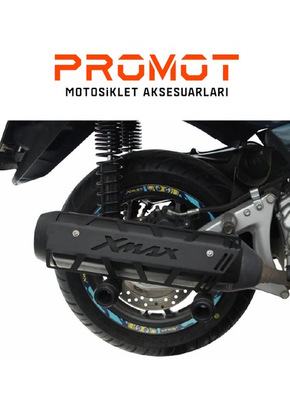 Motosıklet Koruma Yamaha Xmax Egzoz Koruma Demiri 2014/2017 Uyumlu